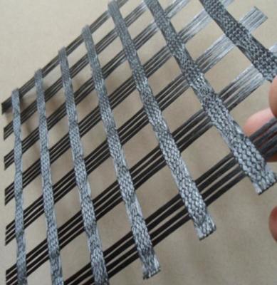 China High Tensile Strength Biaxial Geogrid Slope Stabilization Reinforcement PET for sale