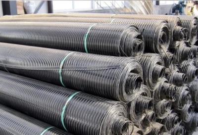 China Uniaxial Soil Reinforcement Geogrid PP PE For Railway Highway Project for sale