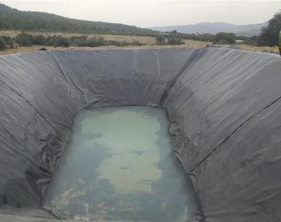 中国 Root Barrier HDPE Membrane Liner 40 Mil For Water Tank Swimming Pool 販売のため