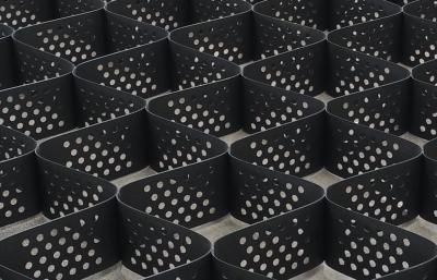 China High Density Polypropylene Honeycomb Geocell Gravel Stabilizer for sale