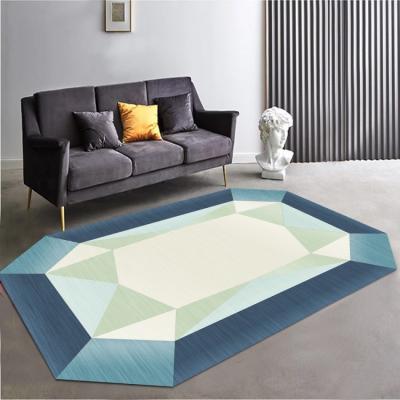 China Geometric Area Rugs For Living Room Bedroom Machine Washable for sale