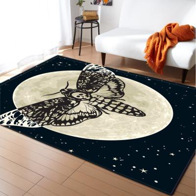 China Animal New Cartoon Large Carpet Source Wholesale Feather ins Style Bedroom Floor Mats for sale