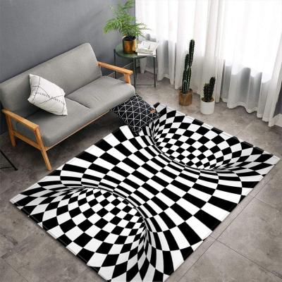 China Tapetes de cabeceira laváveis da sala de Art Floor Rugs For Lounge 60*180cm à venda