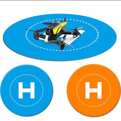 China Circular Portable Drone Landing Pad Unmanned Aerial Vehicle Takeoff Pad Apron for sale