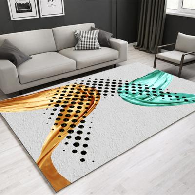 China Modern Simplicity Machine Washable Living Room Rugs Nordic Scandinavian Style Carpet for sale