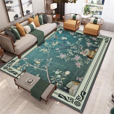 China North European Flower Floor Carpet Rug For Home Non Slip for sale