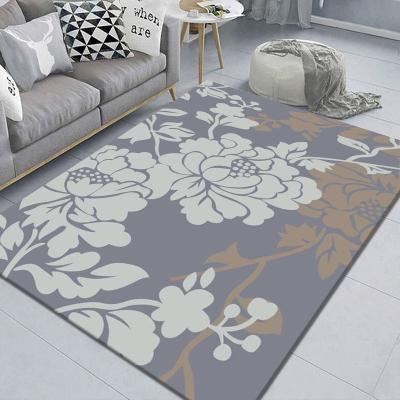 China Modern Simple Crystal Velvet Floor Carpet Rug 80x120cm 120x160cm for sale