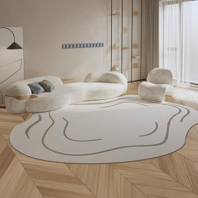 China Simple Irregular Floor Carpet Rug Living Room Area Rugs 80*120cm for sale