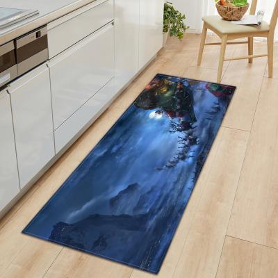China Water Absorbent Bathroom Mat Non Slip Living Room Sofa Kitchen Foot Mat for sale
