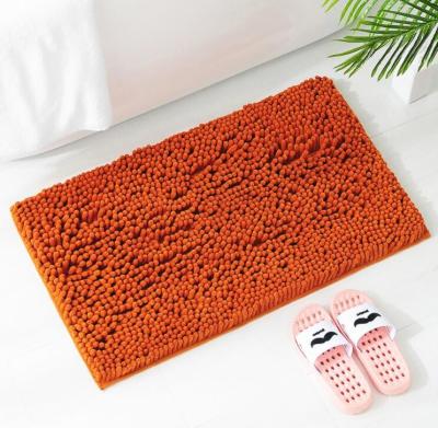 China Chenille Shag Area Rugs Bathroom Living Room Carpet 60*150cm for sale