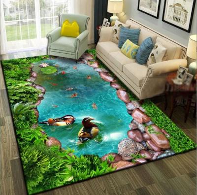 China 3D Printing Children Sofa Bedroom And Living Room Floor Carpets for sale