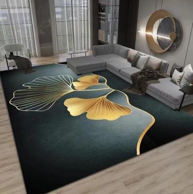 China Rectangle Polyester Fiber Living Room Floor Carpet Stripping Special Style for sale