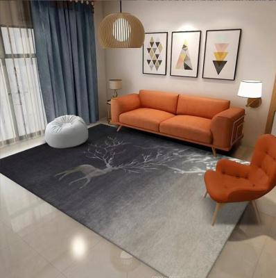 China Crystal Velvet Sofa Bedroom And Living Room Floor Carpets Simple Light Luxury Deer Head for sale