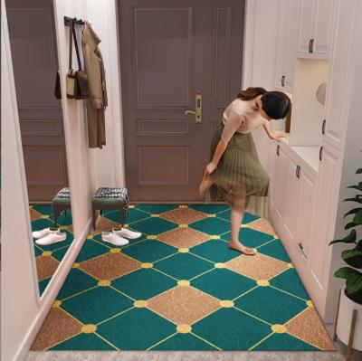 中国 120*160cm Household Door Floor Carpet Rug Marble Entrance Corridor Mat 販売のため