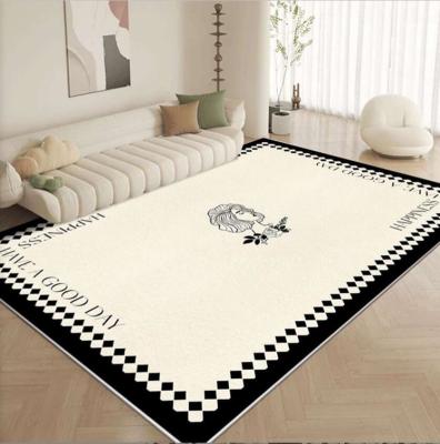 Chine Flower Cashmere-Like Acrylic Yarns Living Room Floor Carpets North European Style à vendre
