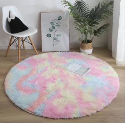 China Silk Woollen Mixed Knitting Carpet Bedroom, Living Room Carpets Te koop