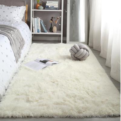 China Northern European plush Blanket Bedroom Floor Carpets for sale