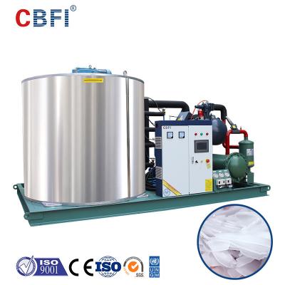 China Customized 15 Tons Integrated Flake Ice Machine Flake Ice Plant For Ports Cooling Food for sale