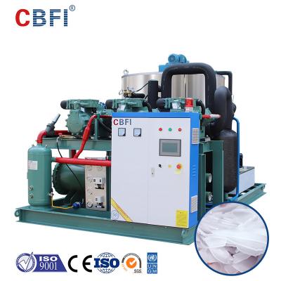 China Freshwater Seawater Flake Ice Machine For Meat Fish Vegetable Preservation Industry Cooling for sale