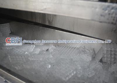 China Easy Clean Air Cooled / Water Cooled Ice Machine , Industrial Ice Making Machines  for sale