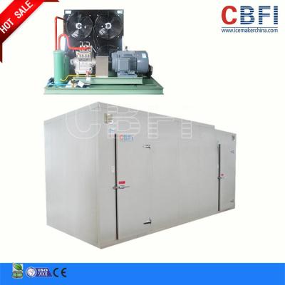 China Sala fria de congelador de explosão do tamanho/congelador de explosão personalizados para a carne de peixes da galinha à venda
