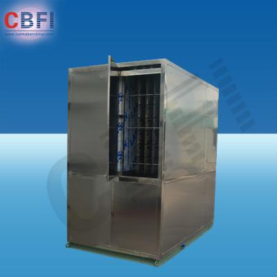 China Adjustable Ice Thickness 5 Tons Plate Ice Machine For Fruits / Vegetable for sale