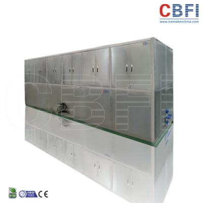 China Máquina opcional del cubo de hielo de dos del cubo tamaños del hielo/pequeña máquina del fabricante del cubo de hielo para la tienda fría de la bebida en venta