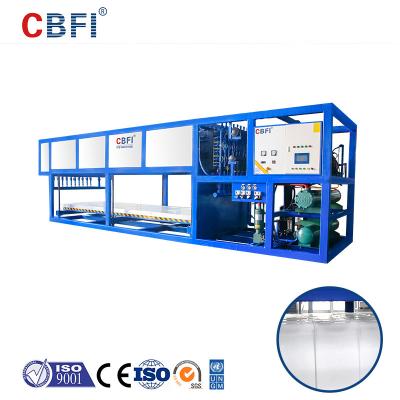 China 10 toneladas por el hielo comestible automático de enfriamiento directo del fabricante de hielo de la máquina de hielo de bloque del día en venta