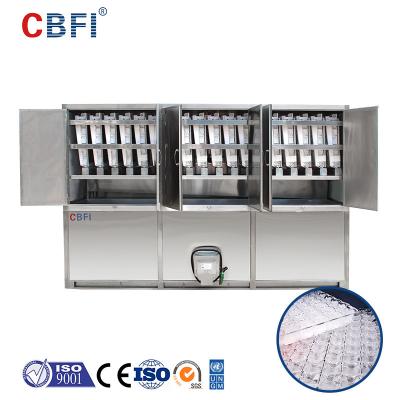 China Eis-Würfel-Maschine 2 5 10 Tonnen tägliche Eis-Würfel, diemaschine für Getränke herstellen zu verkaufen