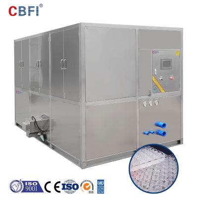 China 5 Ton Per Day Ice Cube Machine Ice To Bars And Drinking Shops PLC Edible Ice Making Machine for sale