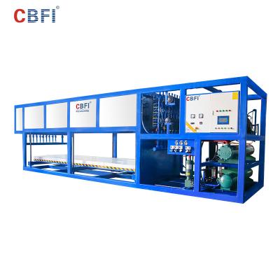 China Máquina de hielo automática de enfriamiento directa de bloque con 10 toneladas de capacidad en venta