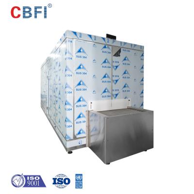 China Automatic Electric Fast Food IQF Blast Freezer Meat Fish Tunnel Quick Freezing Machine for sale