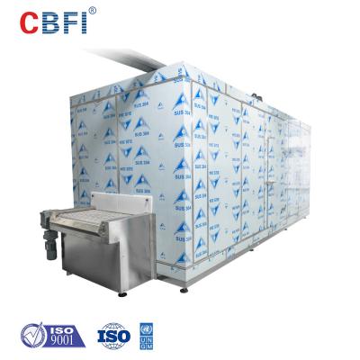 China Quick Freezing Machine Tunnel Blast Freezer For Fruits Cherry Chicke Vegetables Seafood Shrimp Fish for sale