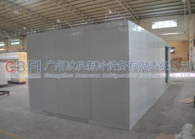 China Sala fria integrada do congelador da baixa temperatura R404a, bens de mantimento frescos à venda