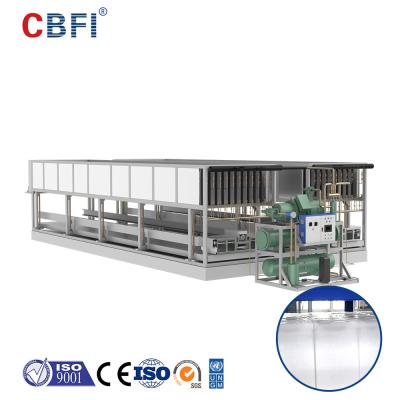 China R404a Máquina de bloqueo de hielo de enfriamiento directo Máquinas industriales para hacer hielo en venta