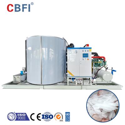 China 30 Tons Daily Capacity Flake Ice Machine Industrial Flake Ice Maker For Fishery for sale