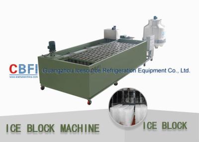 China Stainless Steel 304 Ice Block Machine Germany  / Tanwai Hanbell Compressor for sale