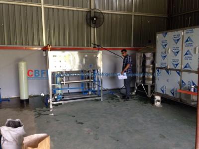 China Limpe a máquina de cristal do cubo de gelo com o líquido refrigerante do filtro de água/R507 R404a à venda