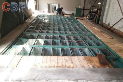 China Refrigeración por aire/refrigeración por agua 10 toneladas de bloque de fabricante de hielo con diseño de trabajo civil del sistema de la grúa en venta