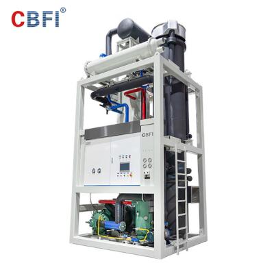 China Capacity 10,000kg/24h Ice Tube Machine Germany/Taiwan/Hanbell Compressor for sale