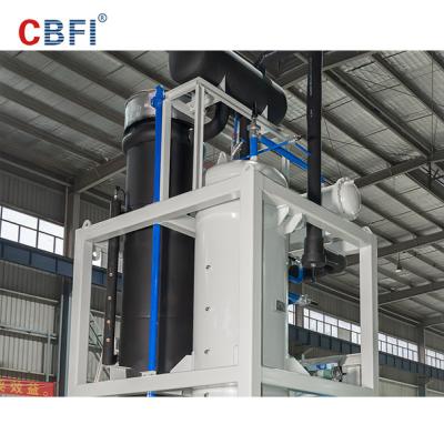 China Máquina para fabricar hielo en tubos de 20 toneladas con sistema de control automático PLC en venta