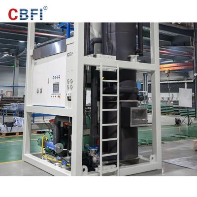 Chine 10 tonnes par machine de tube de glace de jour avec du Fréon R507 ou le réfrigérant 200 de R404a - 600V à vendre