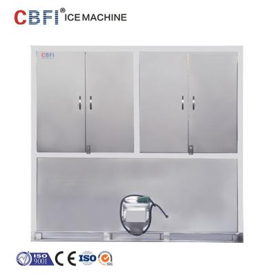 Cina Tonnellate automatiche del cubetto di ghiaccio di CBFI 3 efficiente raffreddato ad acqua della macchina alto in vendita