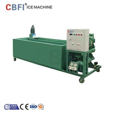 China 1000Kg - 100000Kg Capacity Ice Block Machine With PLC Controller for sale