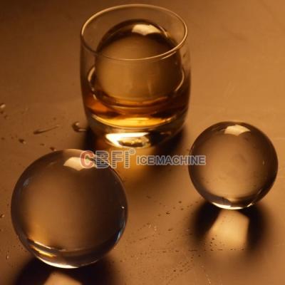 China 100% pefect round shape ball ice machine for cocktail wedding party 2880 pieces 24 hours Te koop