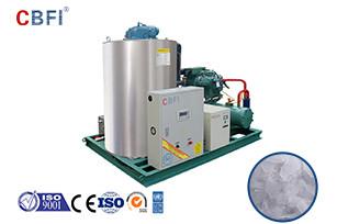 China 5 Tons Seawater Flake Ice Machine For Seafood Processing for sale