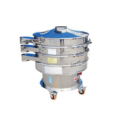 China Factory Price Food Processing Electric Rotary Vibrating Sieve Chili Powder Flour Vibrating Screen Machine for sale