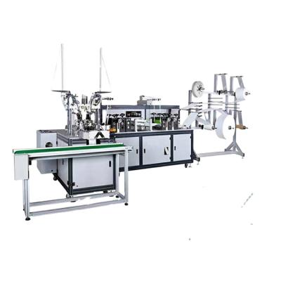 China Full Automatic Hotels Face Mask Making Machine 3 Layers Disposable Production Line Mask Manufacturing for sale