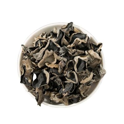 China Slow Price Small Dried Edible Cheap Edible Dried Wooden Tree Fungu Full Black Mushroom Black Agaric for sale