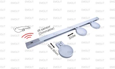China Aluminum IR Sensor Dimmable Track LED Furniture Lamp Set High Lumen CE Approval for sale